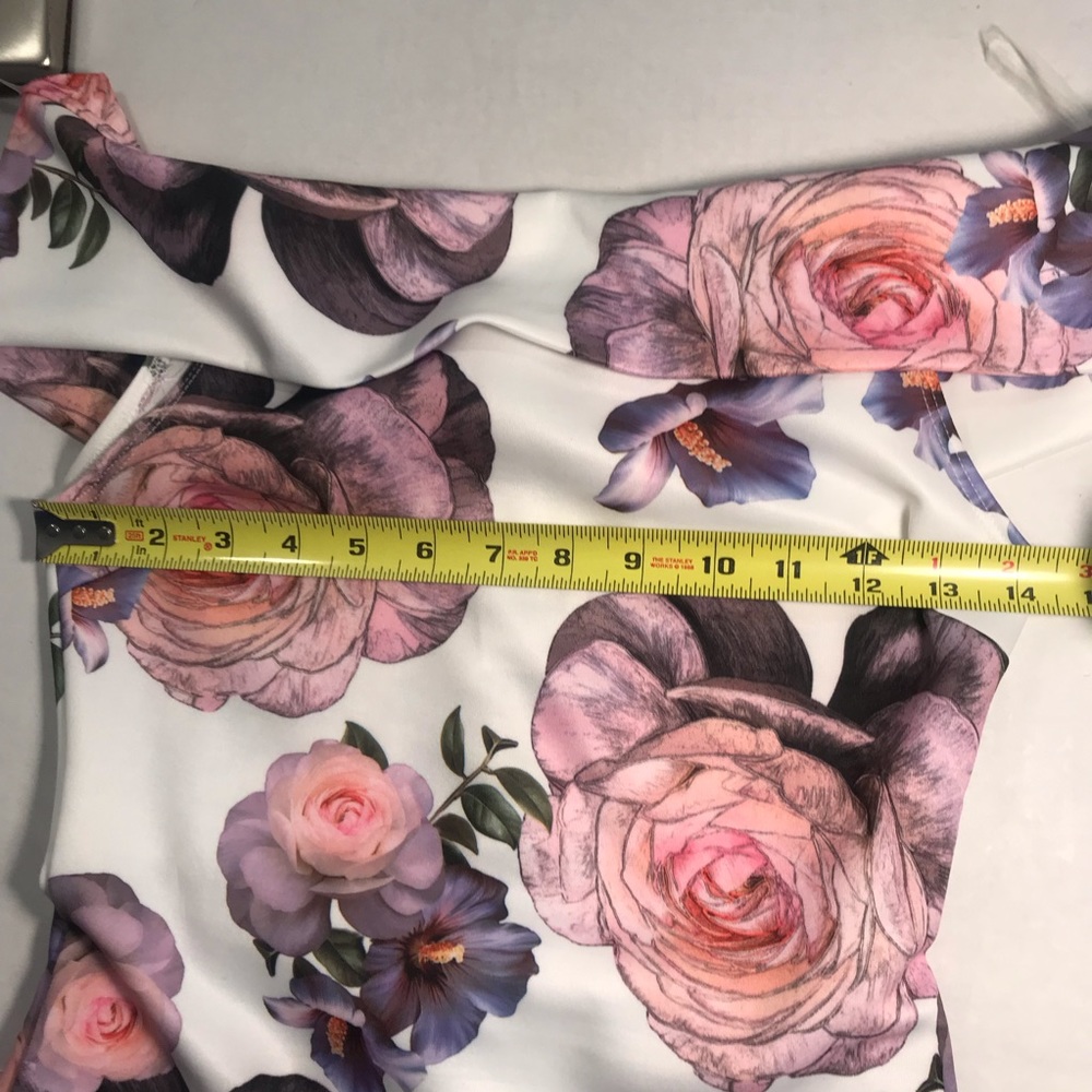 Charlotte Russe Floral Midi Dress Medium - Picture 6 of 6